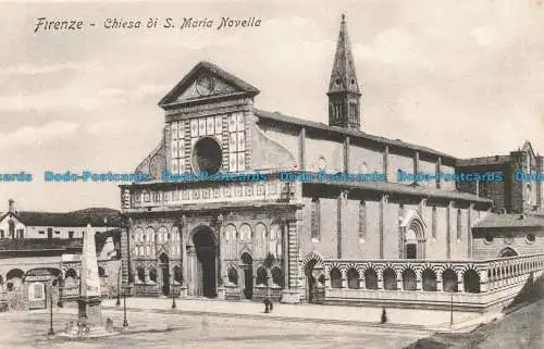 R672462 Firenze. Chiesa di S. Maria Novella. P. Giusti