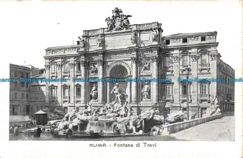 R672466 Roma. Fontana di Trevi