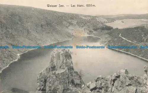 R672476 Weisser See. Lac Blanc. 1055 m. 1908