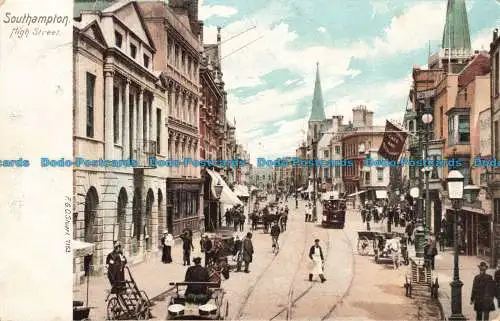 R672485 Southampton. High Street. F. G. O. Stuart. 1904