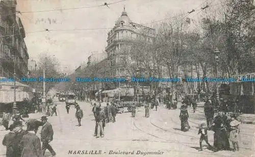 R673086 Marseille. Boulevard Dugommier