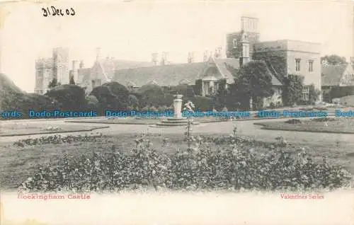 R672491 Rockingham Castle. Valentines Serie. 1903