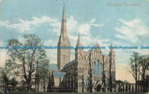 R673097 Kathedrale von Salisbury. Serie Valentine. 1906