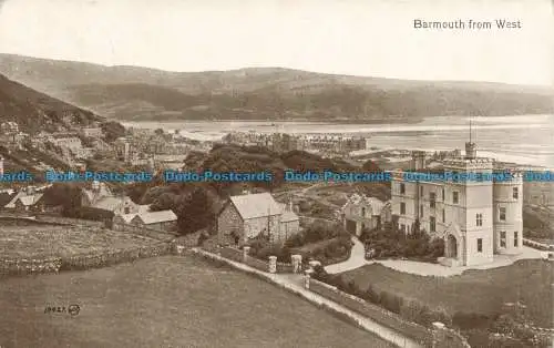 R672509 Barmouth aus Westen. Valentines Serie. 1917