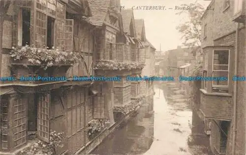 R672528 Canterbury. River Stour. LL. 28. 1912