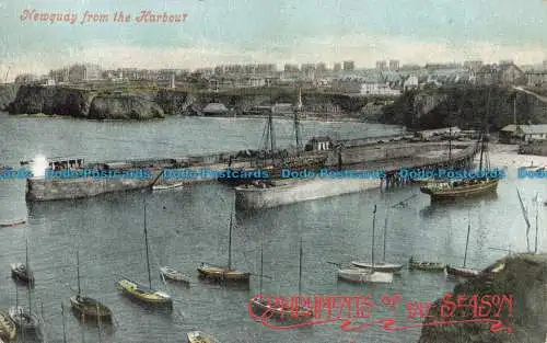 R672533 Newquay aus dem Hafen. Valentines Serie. 1905