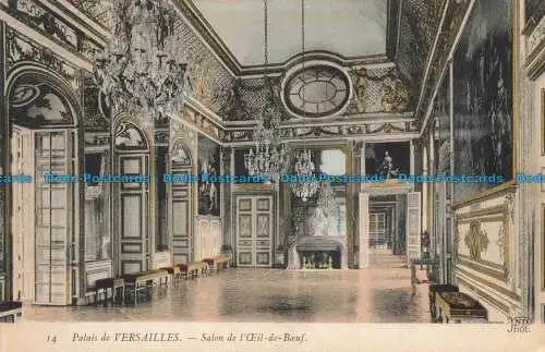 R673142 Palais de Versailles. Salon de Eil de Boeuf. ND. Foto