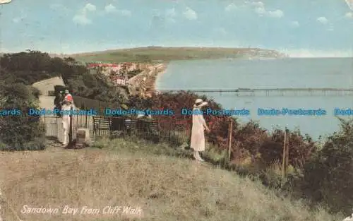 R673150 Sandown Bay vom Cliff Walk. 1927