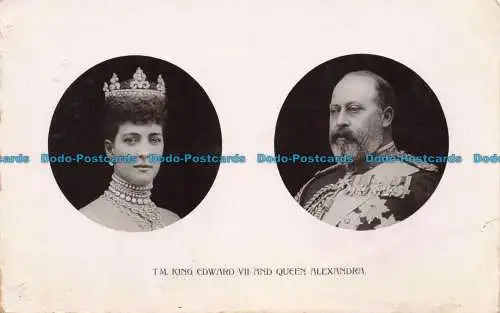 R672554 T. M. King Edward VII and Queen Alexandra. 1910