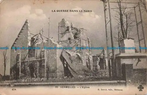 R672565 Vermelles. L Eglise. H. David