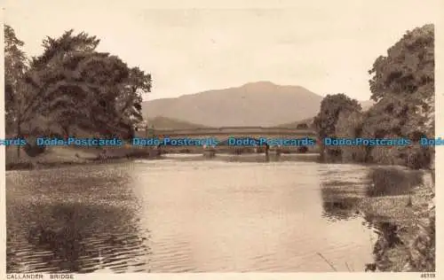 R673171 Callander Bridge. Photochrom