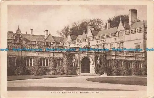 R672582 Rushton Hall. Eingang vorne. C.F.P