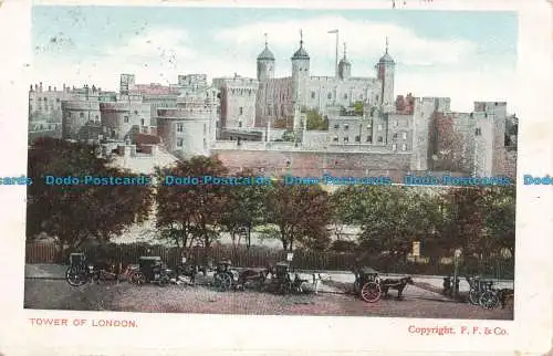 R673184 Tower of London. F. F. 1905