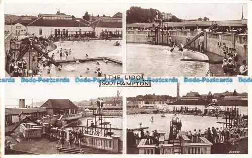 R672623 Southampton. Das Lido. Valentinstag. Foto braun. Multi View