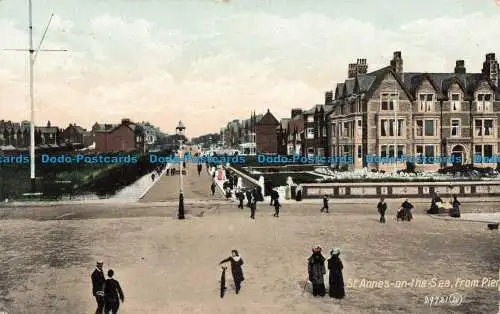 R673248 St. Annes on the Sea. Vom Pier. J. W. Lambert. 1909