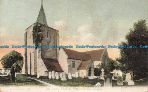 R672648 Hants. Milford on Sea. Allerheiligenkirche. F. G. O. Stuart. 1907