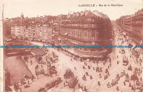 R673253 Marseille. Rue de la Republique