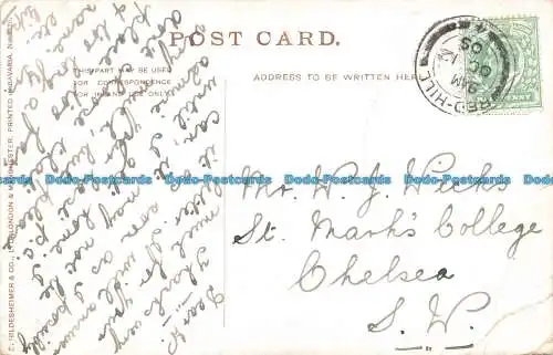 R673258 Glencoe. See. S. Hildesheimer. Nr. 5229. E. Longstaffe. 1905