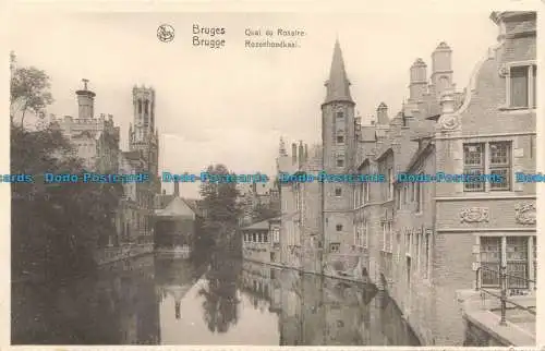 R672670 Brügge. Quai du Rosaire. Nels. Ern. Thill