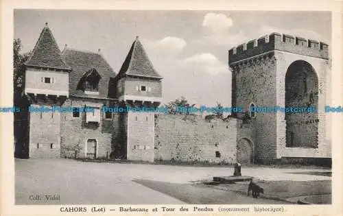 R673271 Cahors. Posten. Barbacane et Tour des Pendus. Coll. Vidal