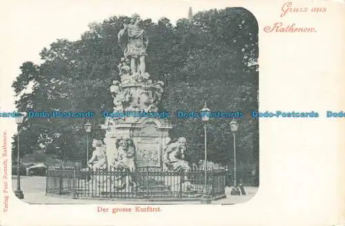 R673310 Gruss aus Rathenow. Der Große Kurfürst. Paul Rensch