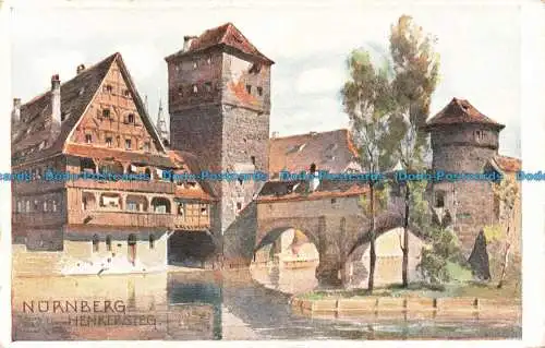 R673313 Nürnberg. Henkersteg. S. Soldan sche