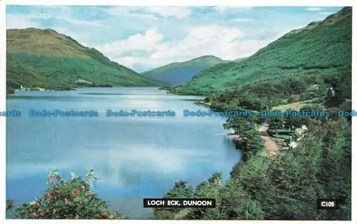 R673325 Dunoon. Loch Eck. A. D. Henderson. Serie Mastercolour. 1960