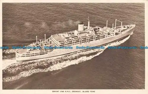 R673358 Orient Line R.M.S. Oronsay