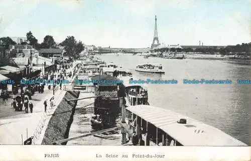 R672776 Paris. La Seine au Point du Jour