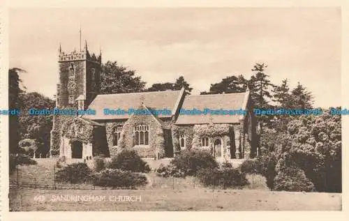 R673398 Sandringham Church. H. Coates