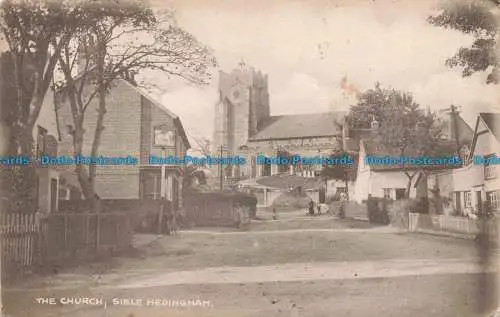 R673443 Sible Hedingham. Die Kirche. 1912