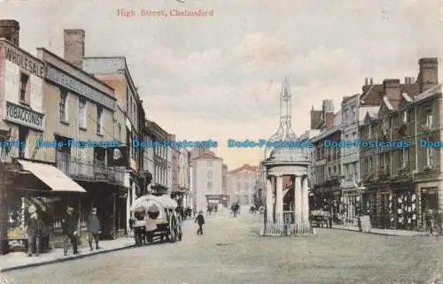 R673450 Chelmsford. High Street. J. P. Green. R.B. 1904