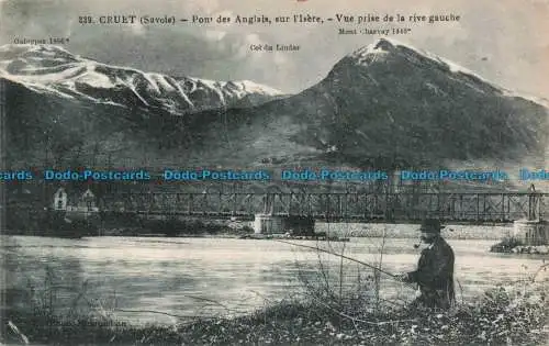 R673519 Cruet. Savoie. Pont des Anglais Sur L Isere