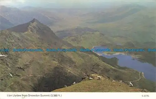 R673537 Llyn Llydaw vom Snowdon Summit. E. T. W. Dennis