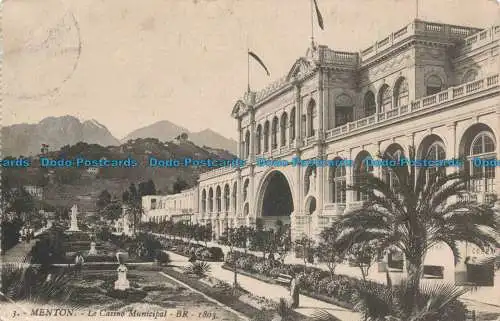 R673563 Menton. Le Casino Municipal