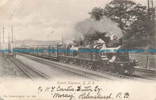 R673580 Scotch Express. G. N. R. Die Schraubenschlüssel-Serie. Nr. 2287. 1903