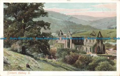 R673674 Tintern Abbey II. Bildbriefpapier. Autochrom. 1904