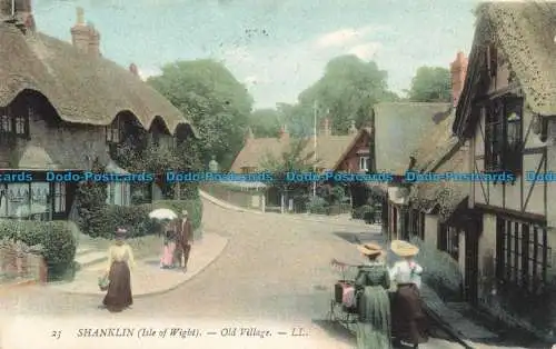 R673716 Schaftklin. Isle of Wight. Altes Dorf. LL. 23. 1905