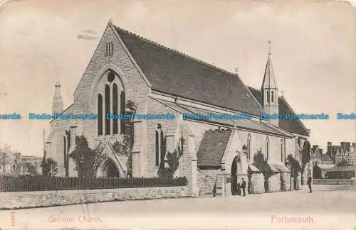 R673726 Portsmouth. Garnisonkirche. Stengel. 1905