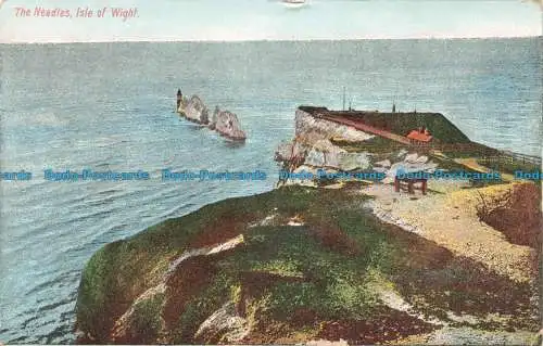 R673744 Isle of Wight. Die Nadeln. 1920