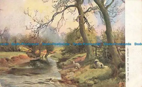 R673755 an der Seite des Bachlaufs. stecken. Art. Serie. 1400