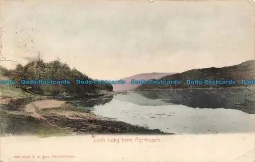 R673757 Loch lang von Portincaple. J. Hart. 1910