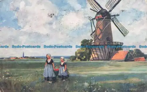 R673852 Bits of Holland. stecken. Oilette. Nr. 9686