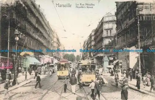 R673920 Marseille. La Rue Noailles. H. Grimaund. 1912