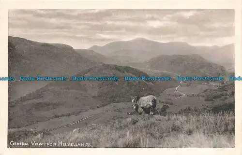 R673932 Gesamtansicht von Helvellyn. Mayson Serie