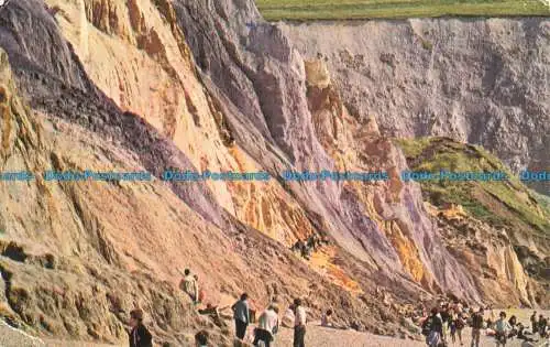 R673940 I.W. The Coloured Cliffs. Alaun Bay. W. J. Nigh. Jarrold. 1976