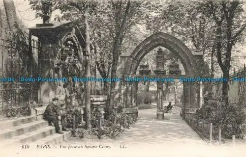 R674489 Paris. Vue Prise du Square Cluny. LL. 610. 1908