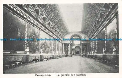 R674493 Versailles. La Galerie des Batailles. 1908