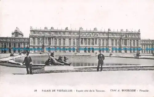 R674497 Palais de Versailles. Fassade Cote de la Terrasse. A. Bourdier