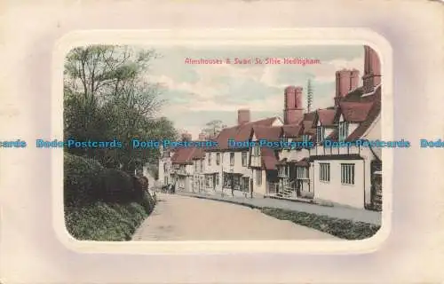 R674507 Sible Hedingham. Almshouses and Swan St. Hamish Valentine